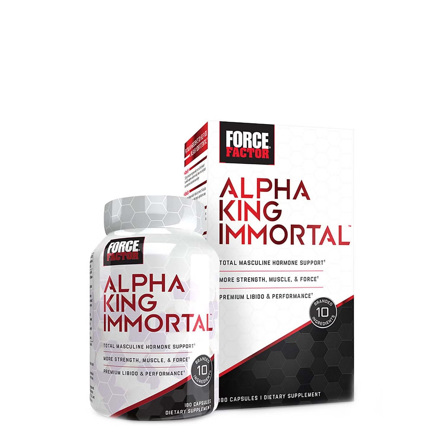 Alpha King Immortal™ - 180 Capsules (30 Servings)