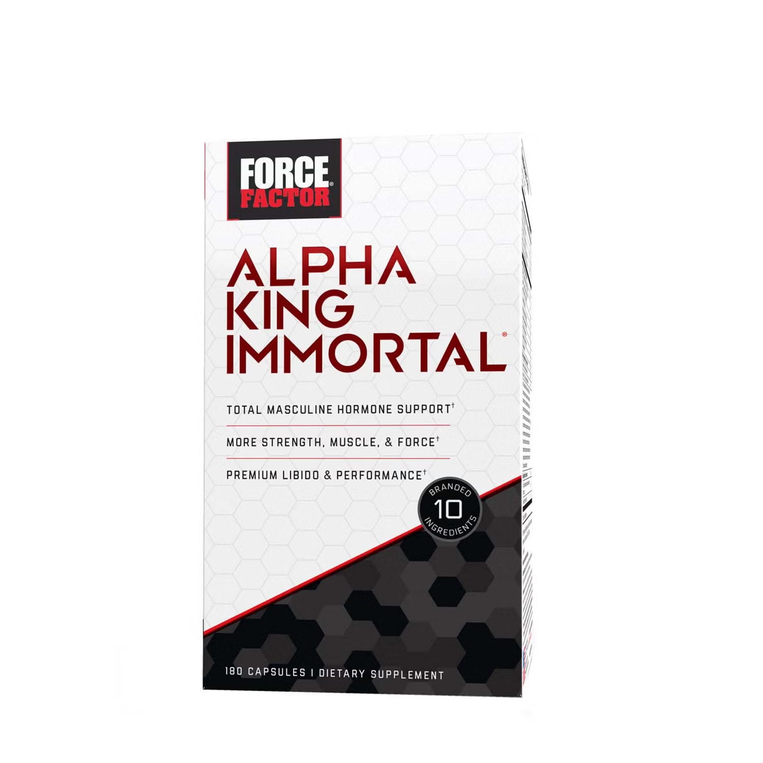 Alpha King Immortal™ - 180 Capsules (30 Servings)