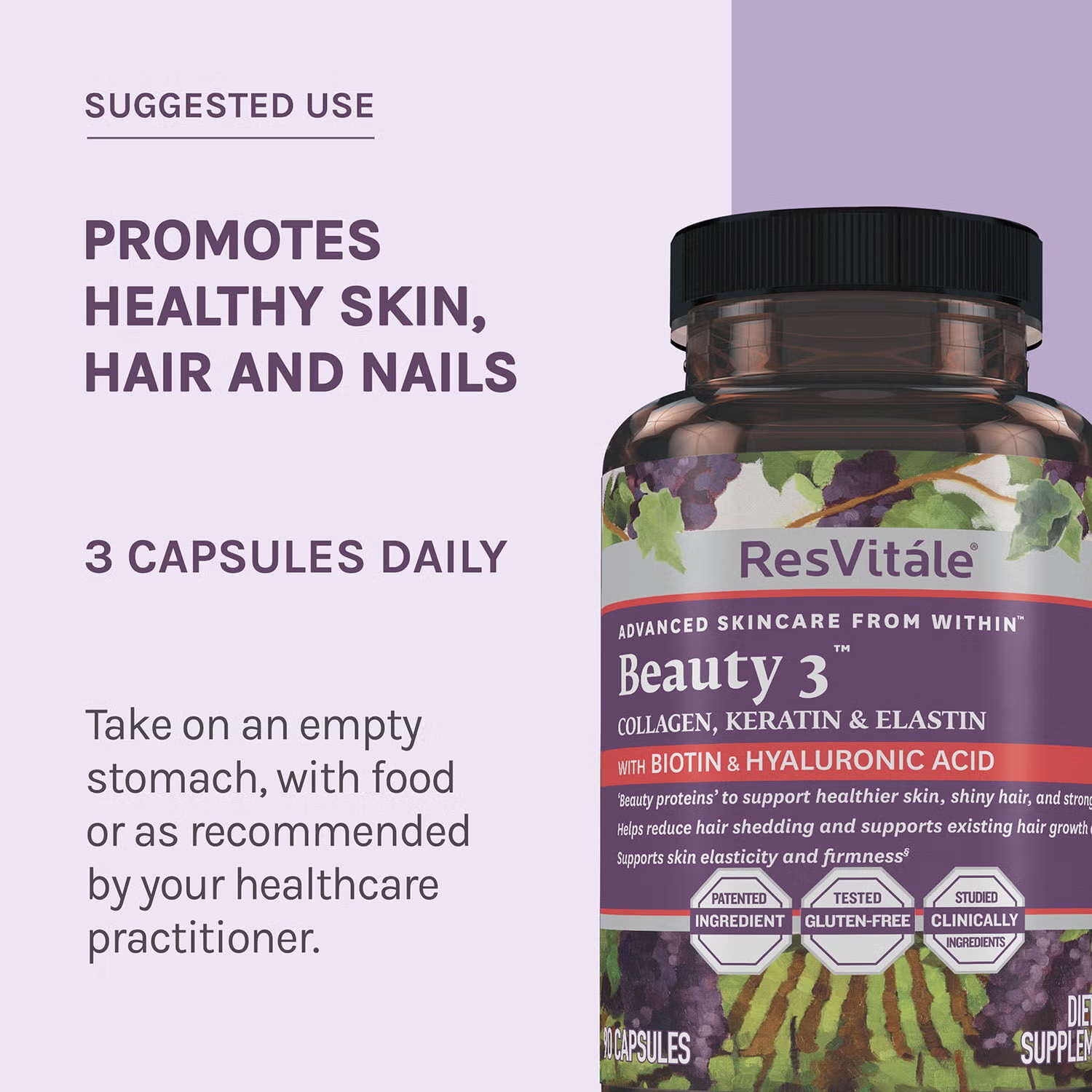 Beauty 3™ - 90 Capsules (30 Servings) 5 Beauty 3™ - 90 Capsules (30 Servings)