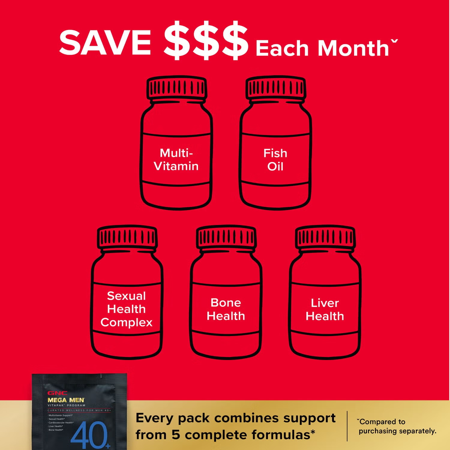TikTok 40+ Vitapak® Program (1 Month Supply) 8 TikTok 40+ Vitapak® Program (1 Month Supply)
