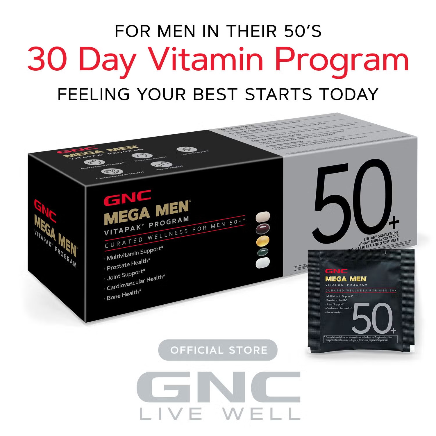 TikTok 50+ Vitapak® Program (1 Month Supply) 3 TikTok 50+ Vitapak® Program (1 Month Supply)