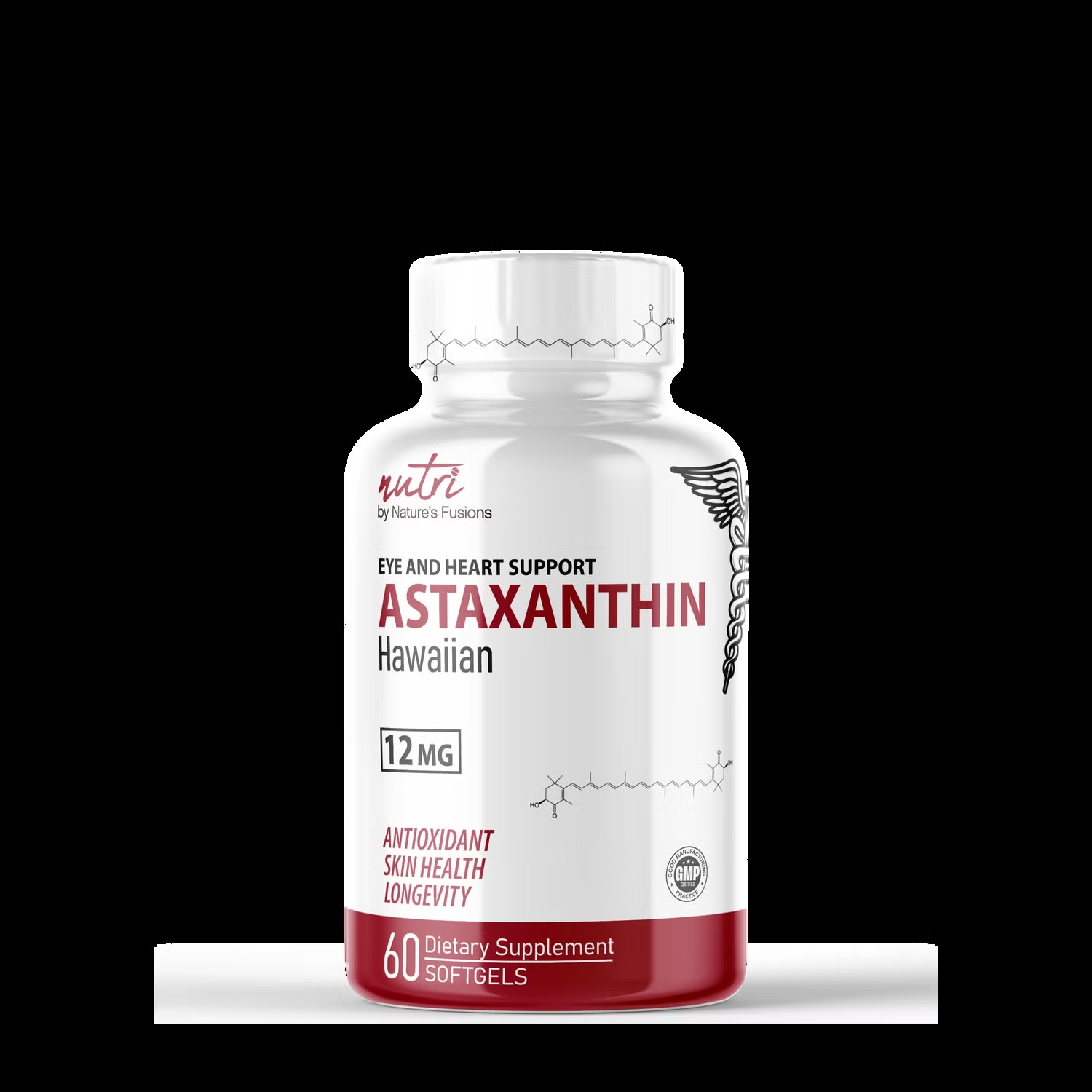 Astaxanthin 12mg - 60 Softgels (60 Servings)
