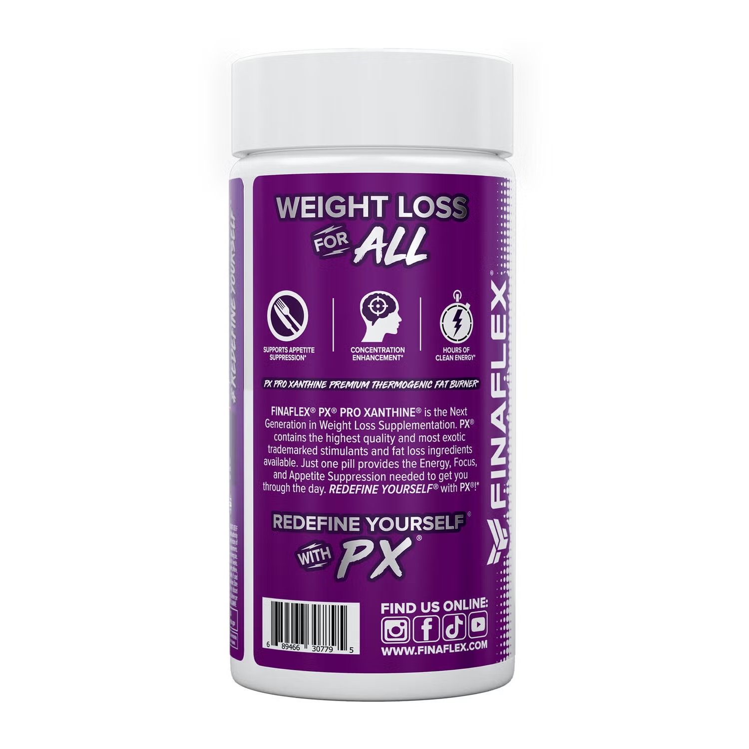 PX® Pro Xanthine Thermogenic Fat Burner - 60 Capsules (60 Servings) 3 PX® Pro Xanthine Thermogenic Fat Burner - 60 Capsules (60 Servings)