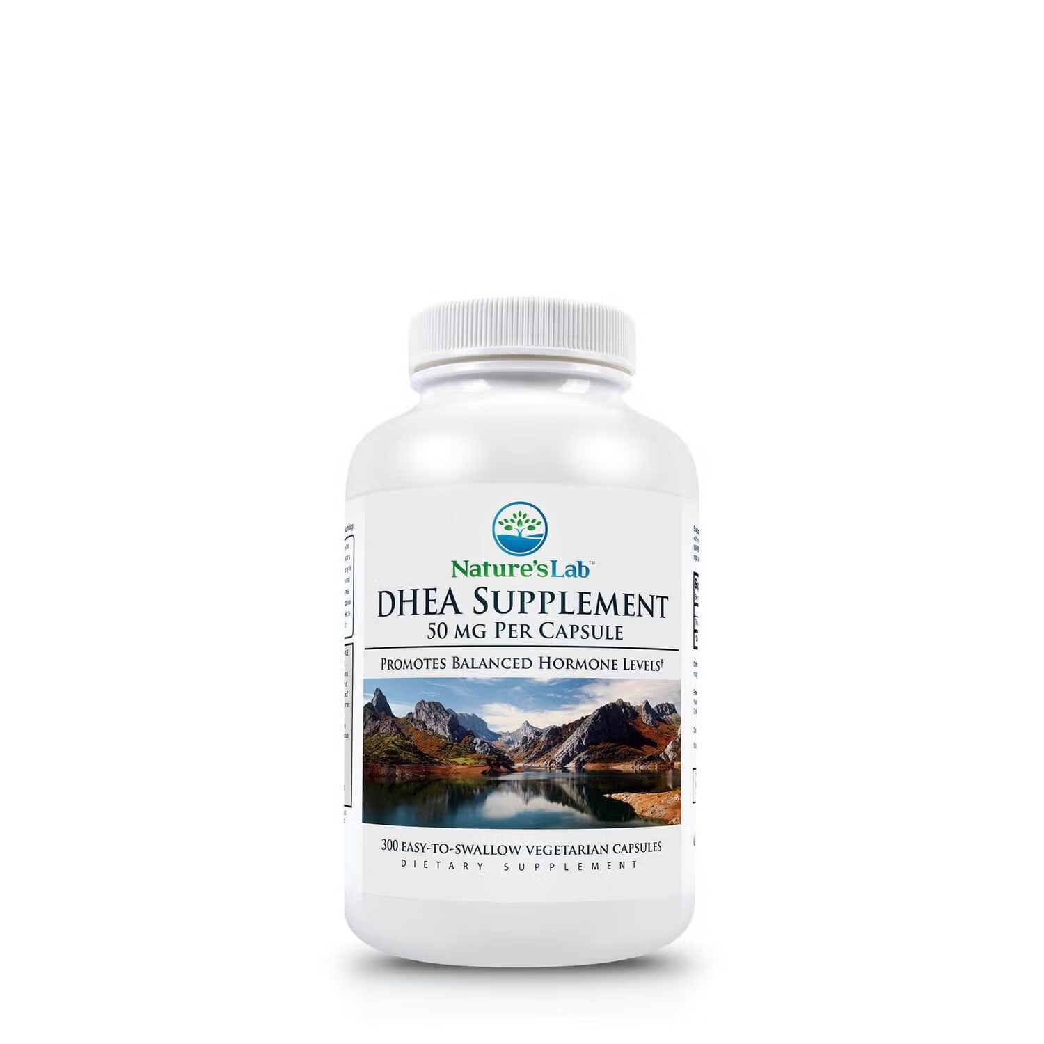 DHEA Supplement - 50mg - 300 Capsules (300 Servings)