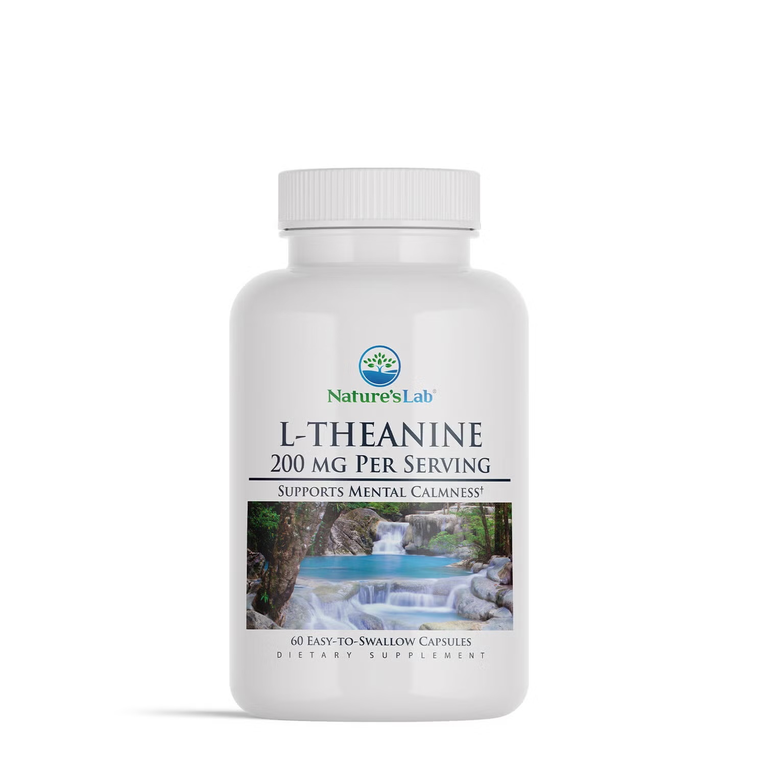 L-Theanine 200mg - 60 Capsules (60 Servings)