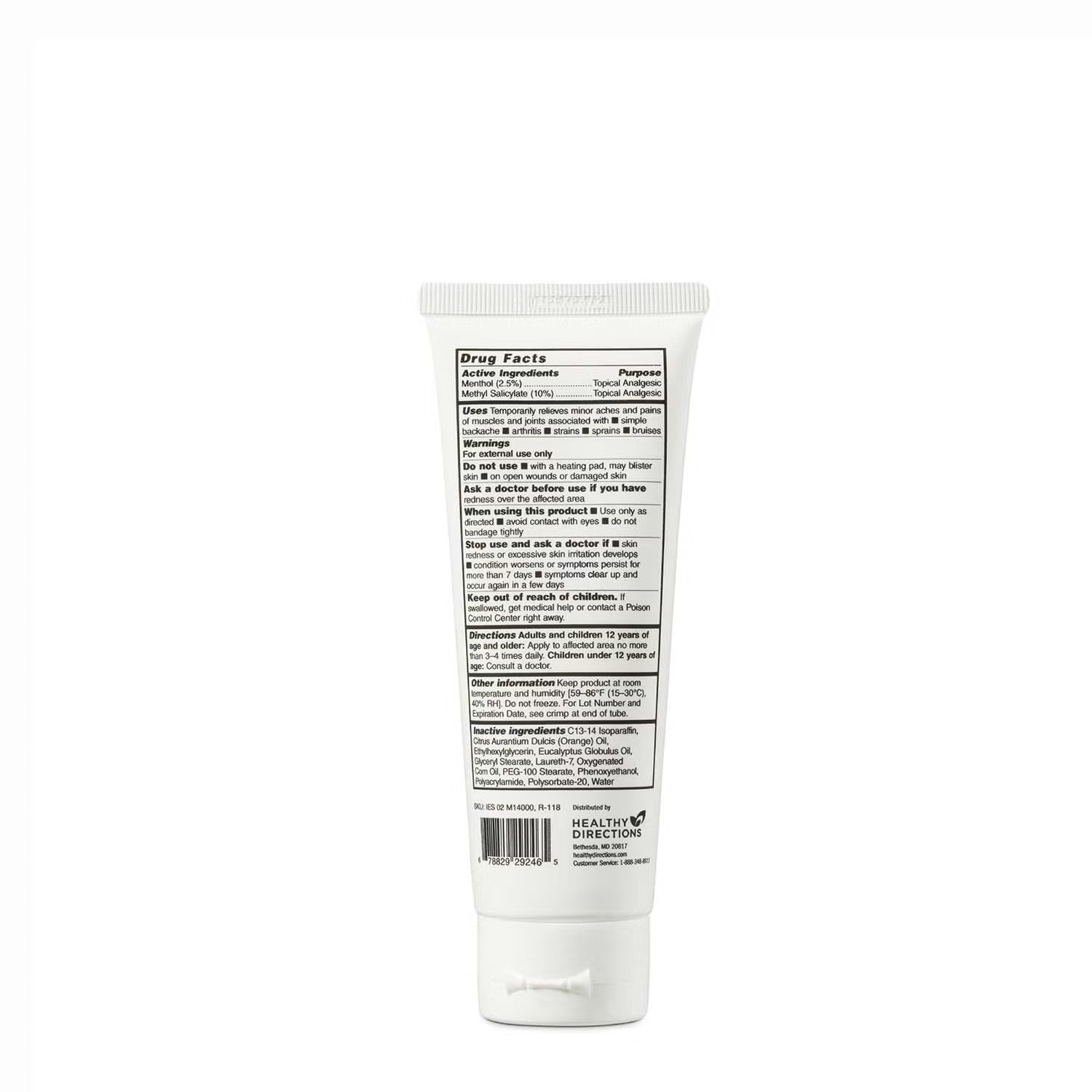 Extra Strength Pain Relieving Cream - 4 oz. (1 Bottle)