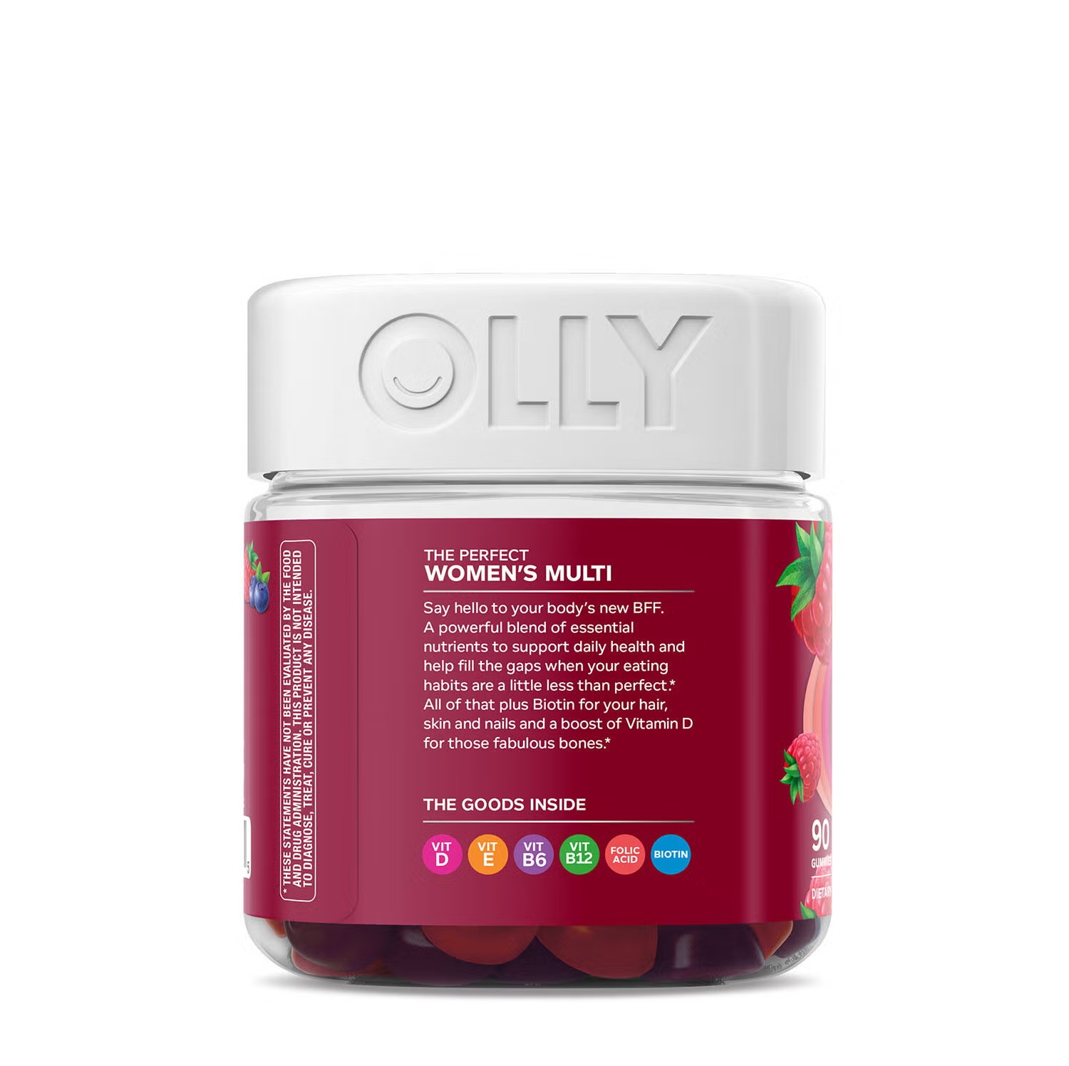 Women's Multi Gummies - Blissful Berry - 90 Gummies (45 Servings)