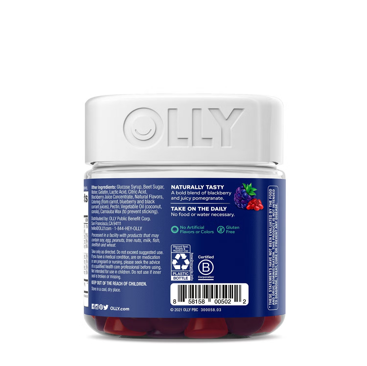 Men's Multi Gummies - Blackberry Blitz - 90 Gummies (45 Servings) 3 Men's Multi Gummies - Blackberry Blitz - 90 Gummies (45 Servings)
