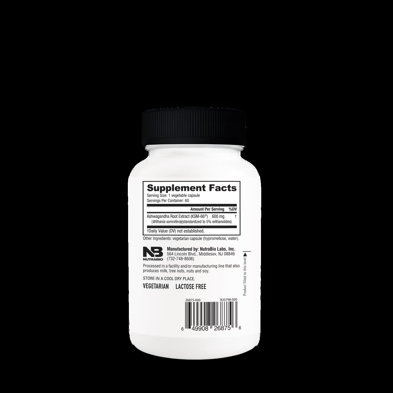 KSM-66 Ashwagandha - 60 Capsules (60 Servings)