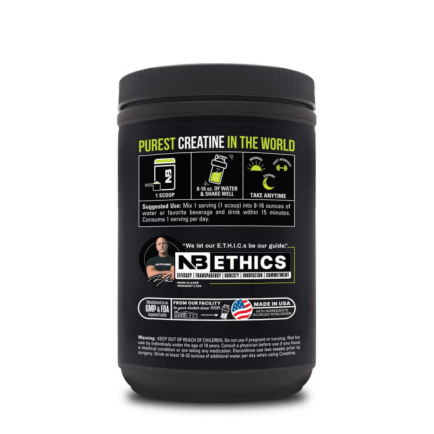 Creatine Monohydrate - 60 Servings