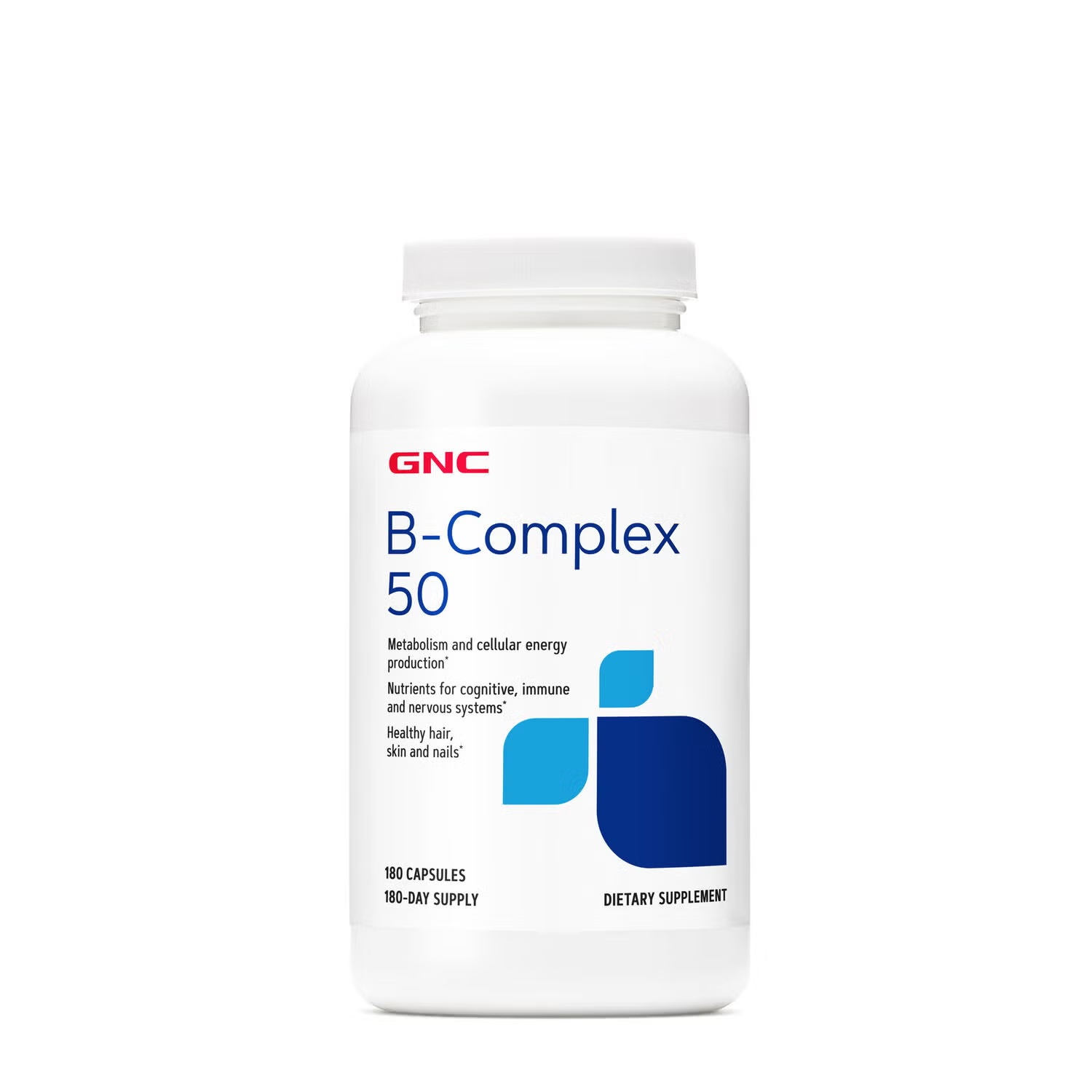 B-Complex 50 - 180 Capsules (180 Servings)