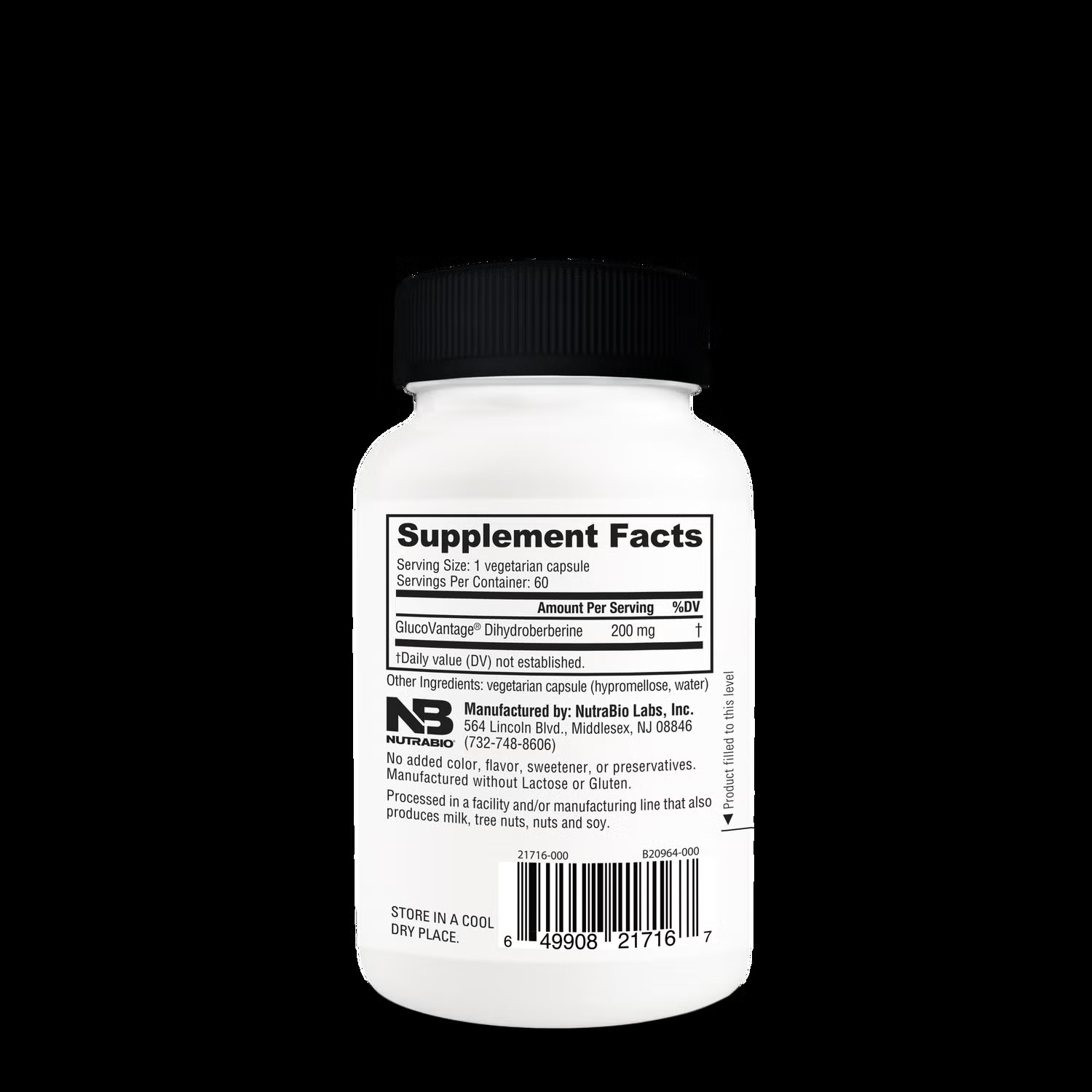 Berberine Advanced - 60 Capsules (60 Servings)