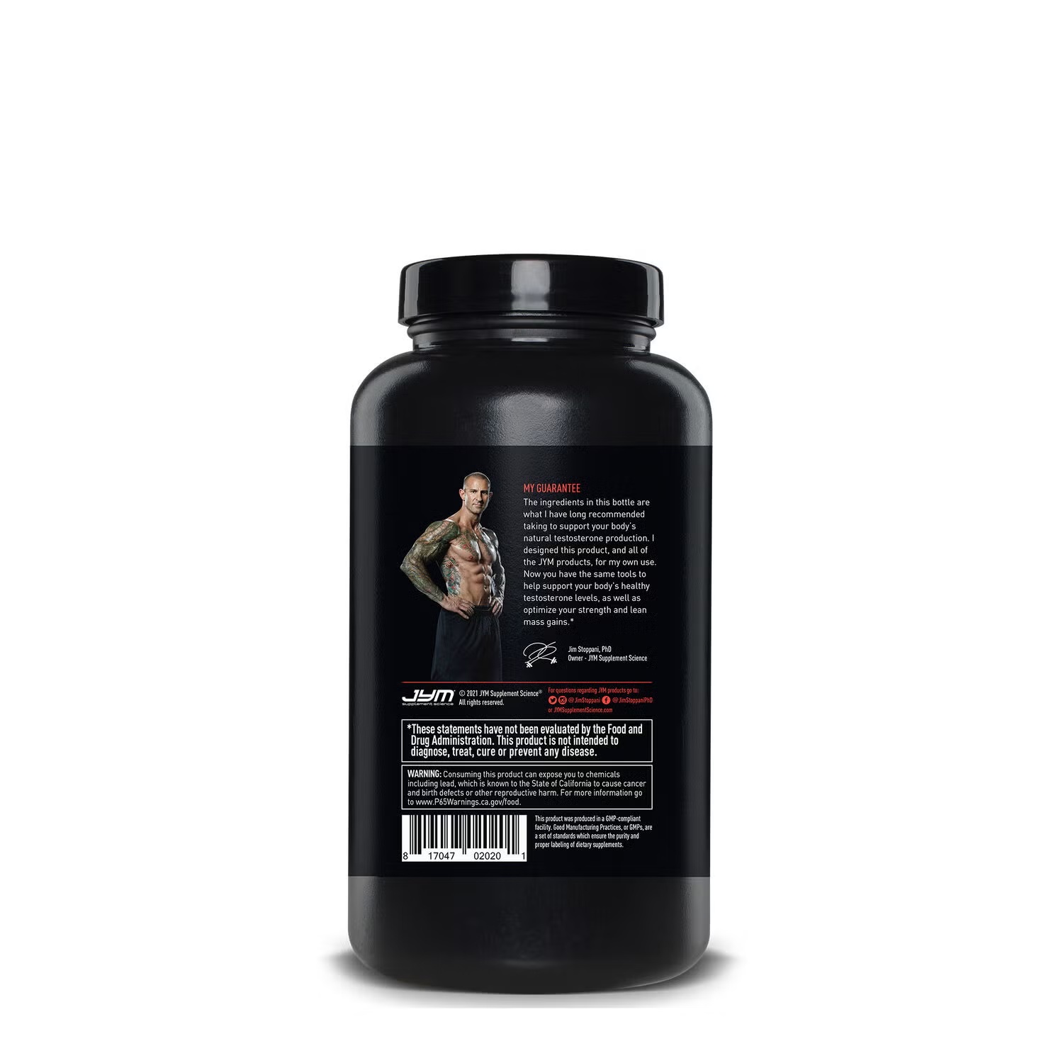 Alpha Testosterone Support* - 180 Capsules (60 Servings)
