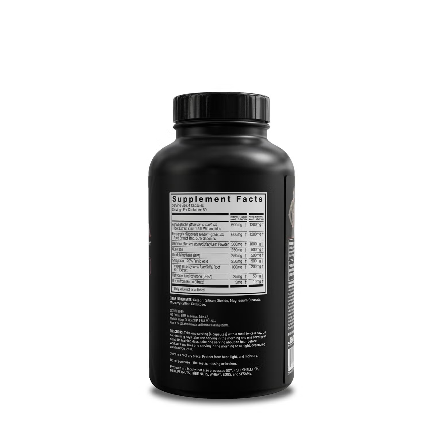 Alpha X Advanced Testosterone - 240 Capsules (60 Servings)