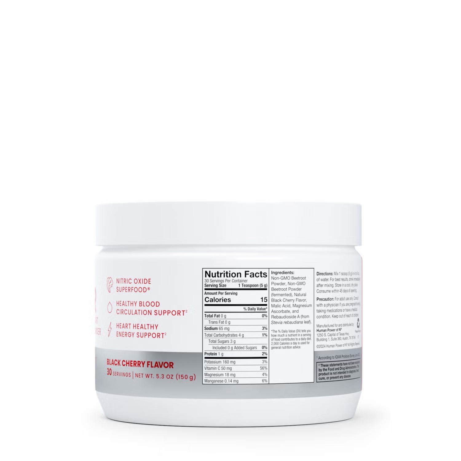 SuperBeets® SPORT - Wild Cherry - 7.4 oz (20 Servings)