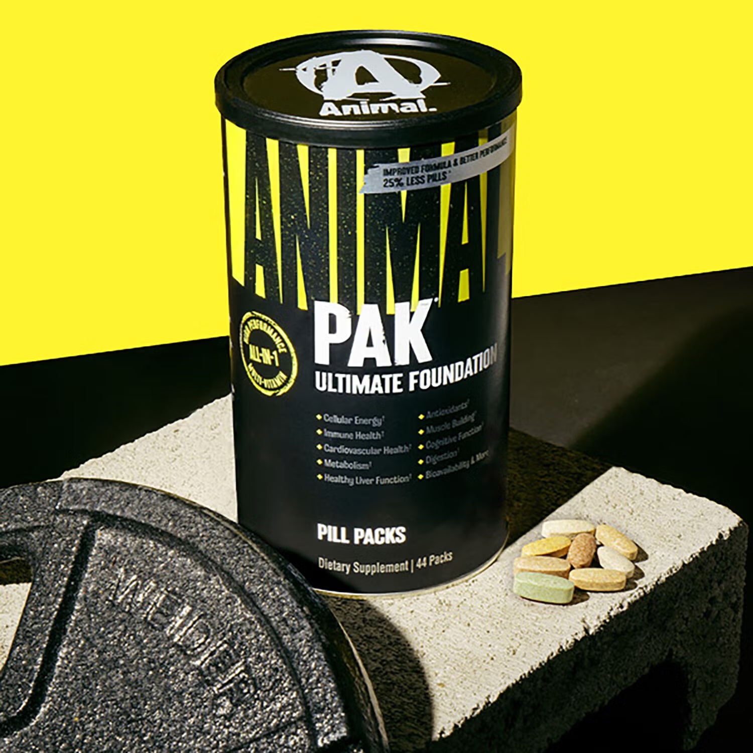 Animal Pak Ultimate Foundation Pill Packs - 44 Packs (22 Servings) 8 Animal Pak Ultimate Foundation Pill Packs - 44 Packs (22 Servings)