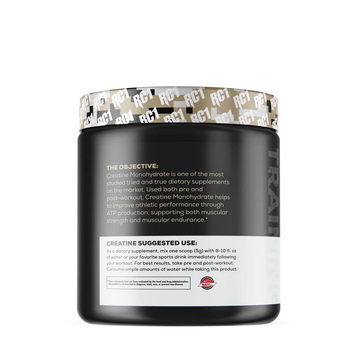 Basic Training Creatine Monohydrate Muscle Recovery- 60 Servings