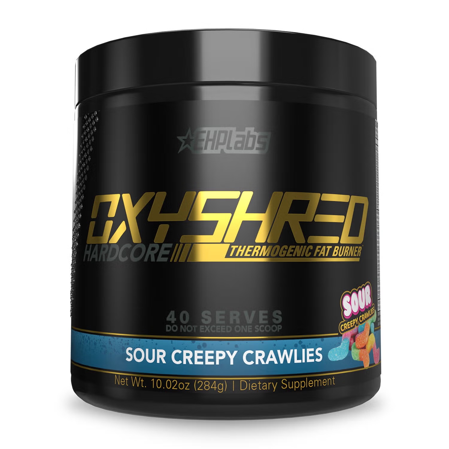 OxyShred Hardcore - Sour Creepy Crawlies - 10.02oz (40 Servings)