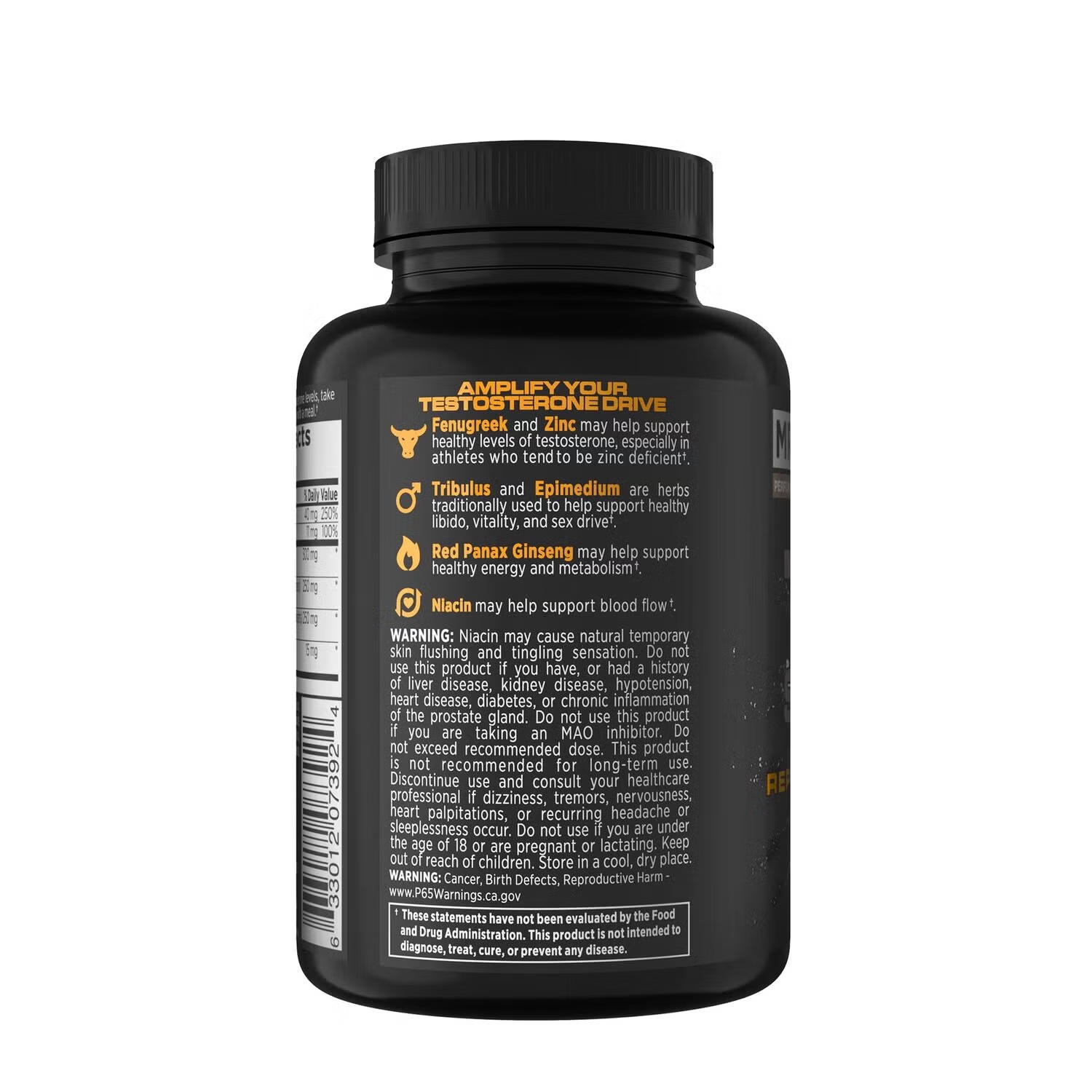 TRT Support - Testosterone Replacement Therapy - 90 Capsules (45 Servings) 3 TRT Support - Testosterone Replacement Therapy - 90 Capsules (45 Servings)