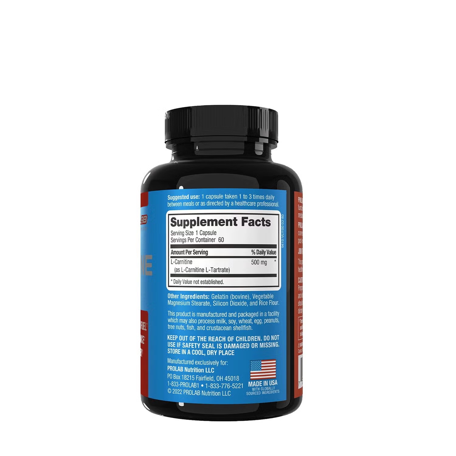 L-Carnitine - 60 Capsules (60 Servings) 2 L-Carnitine - 60 Capsules (60 Servings)