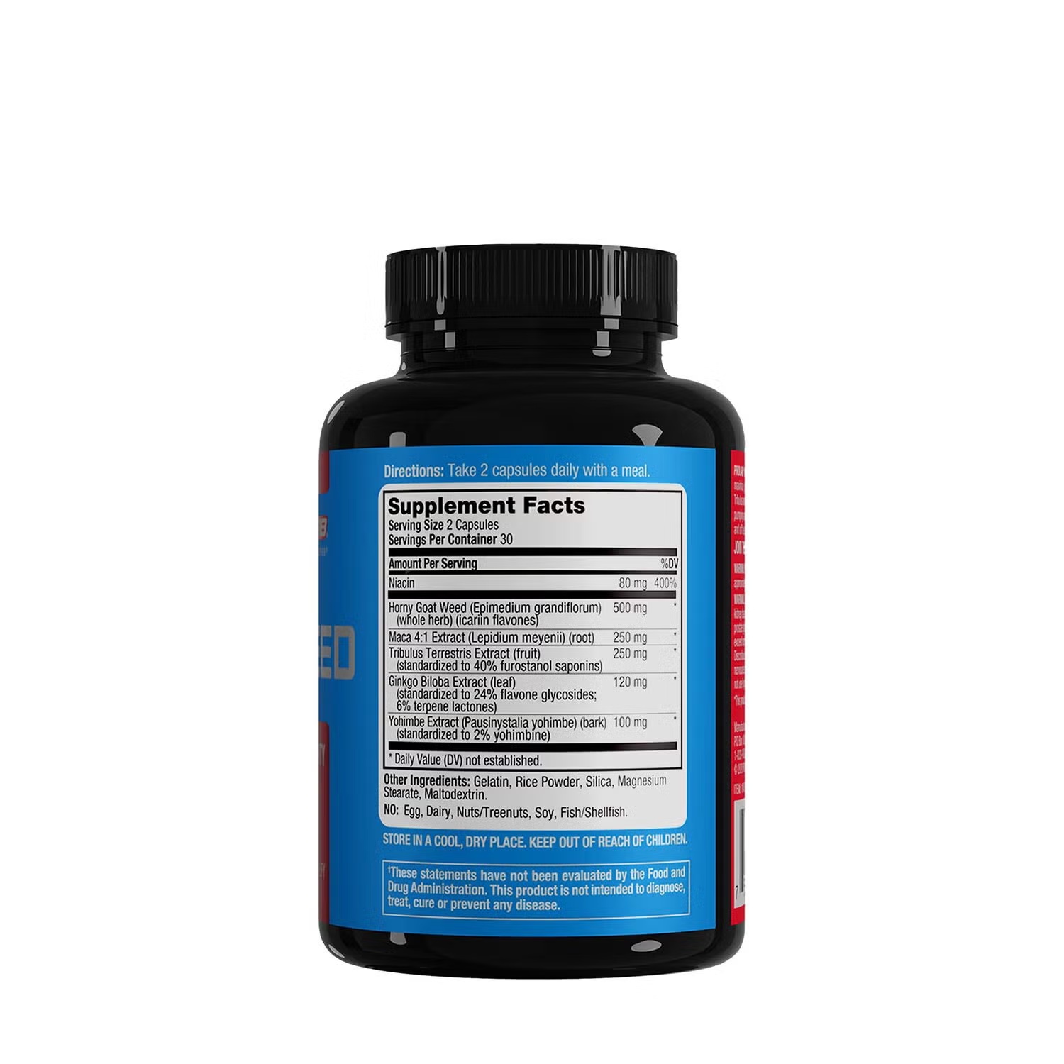 Horny Goat Weed - 60 Capsules (60 Servings)
