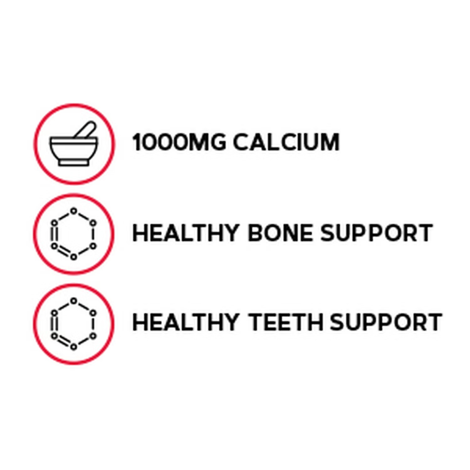 Calcium Citrate 1000mg - 180 Caplets (90 Servings) 3 Calcium Citrate 1000mg - 180 Caplets (90 Servings)