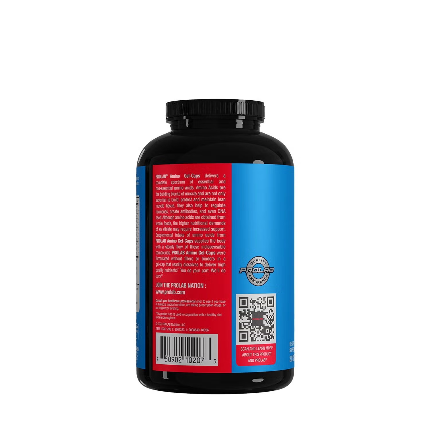 Amino Gel - Caps - 200 Softgels (66 Servings)