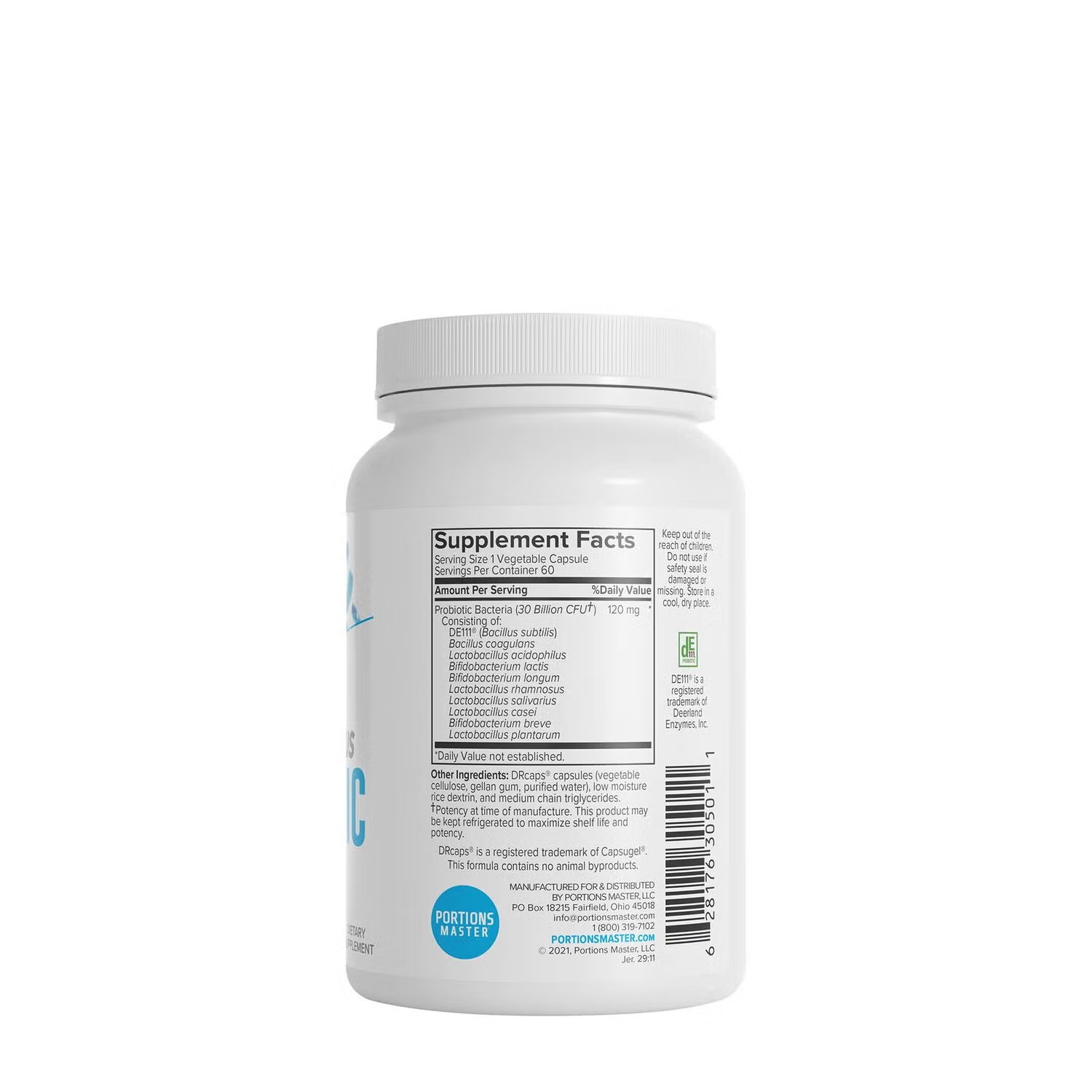 30 Billion Plus Probiotic - 60 Capsules (60 Servings)
