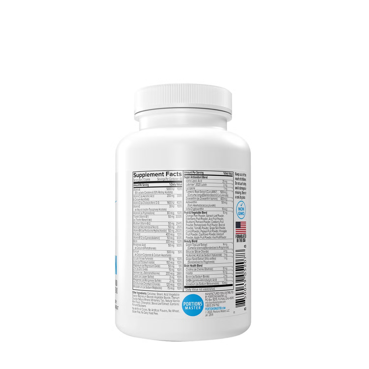 Women's Multi-Vitamin - 90 Caplets (45 Servings)