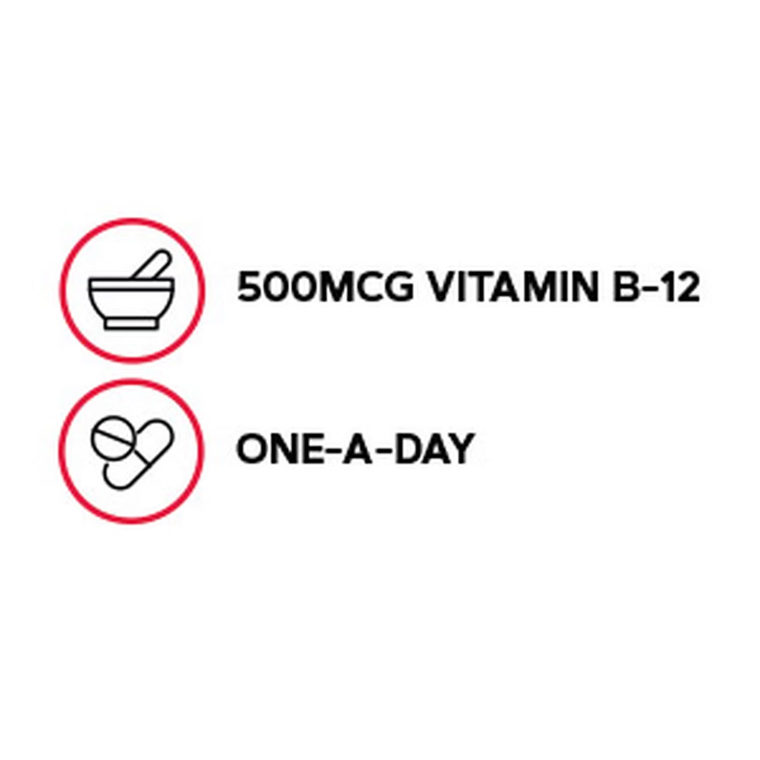 Vitamin B-12 500 mcg - 100 Tablets (100 Servings) 3 Vitamin B-12 500 mcg - 100 Tablets (100 Servings)