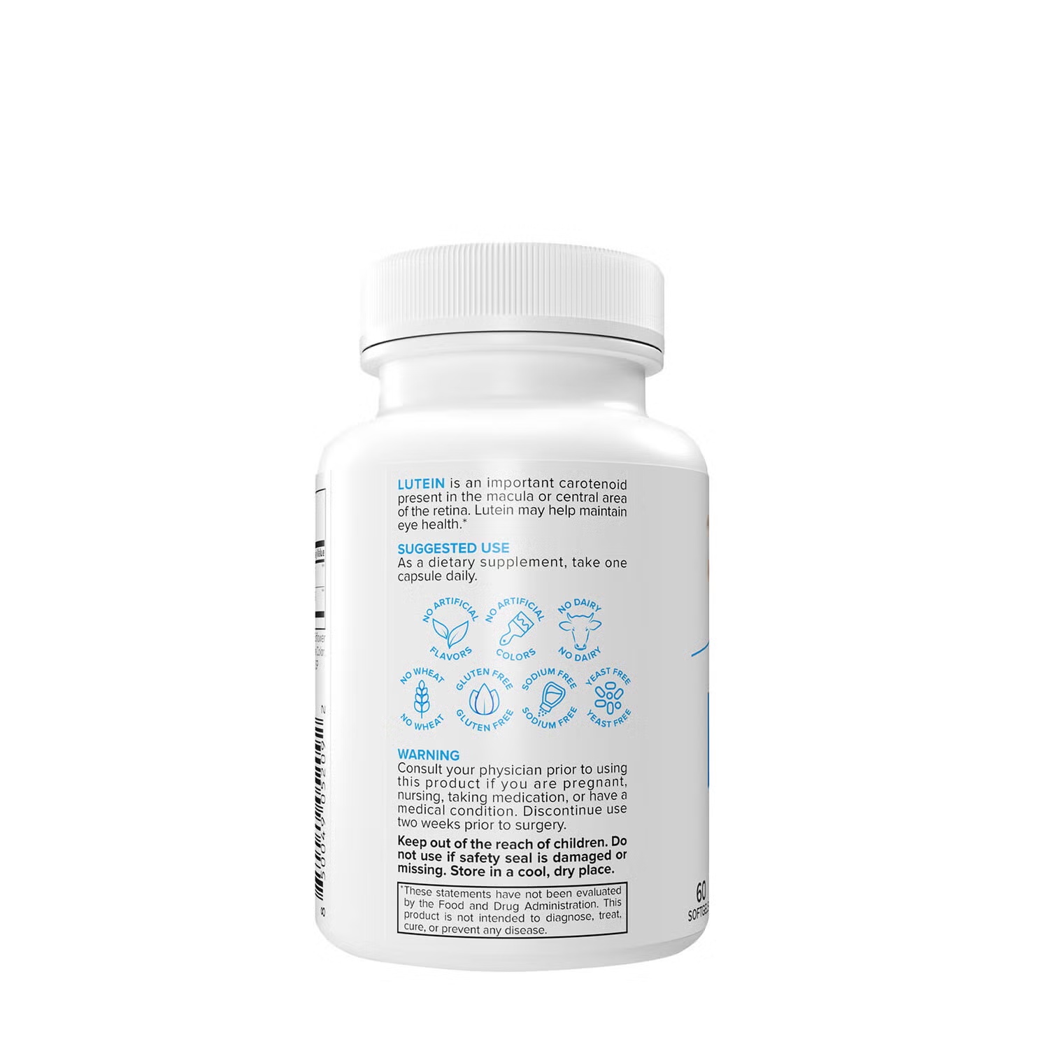 Lutein - 60 Softgels (60 Servings) 3 Lutein - 60 Softgels (60 Servings)