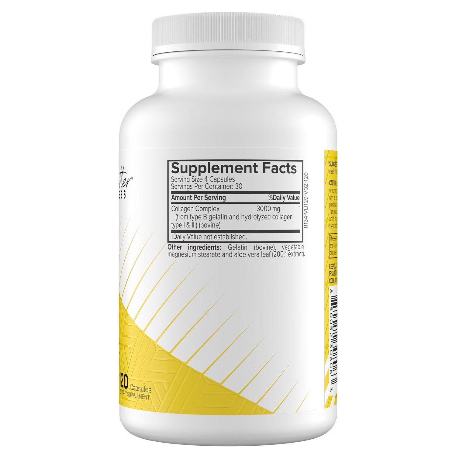 Collagen Peptides Ageless Collagen - 120 Capsules (30 Servings)