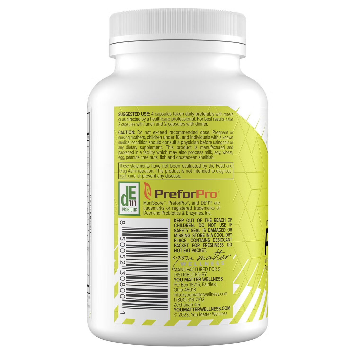Intestinal Tract Support Pro Digest - 120 Vegetable Capsules (30 Servings)