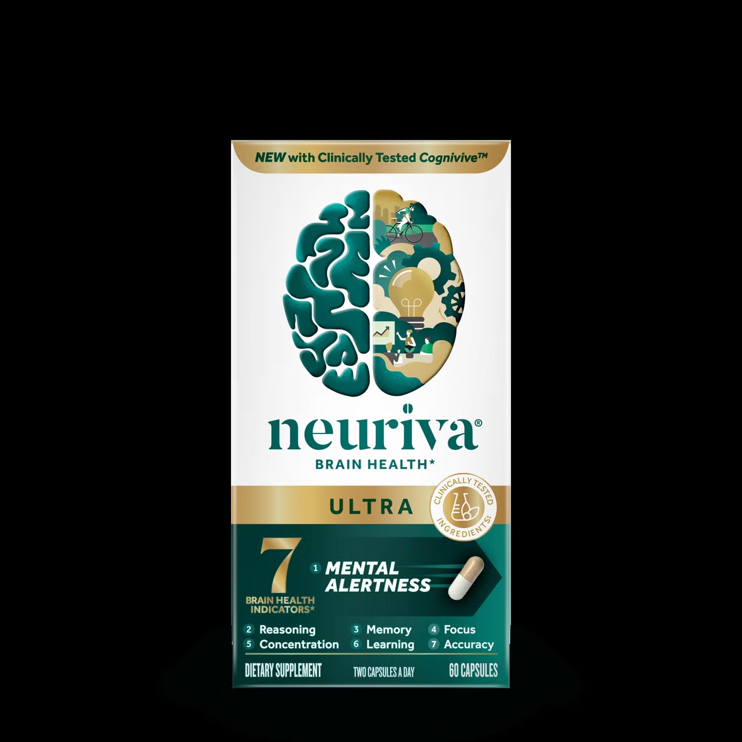 Brain Health* Ultra - 60 Capsules (30 Servings)