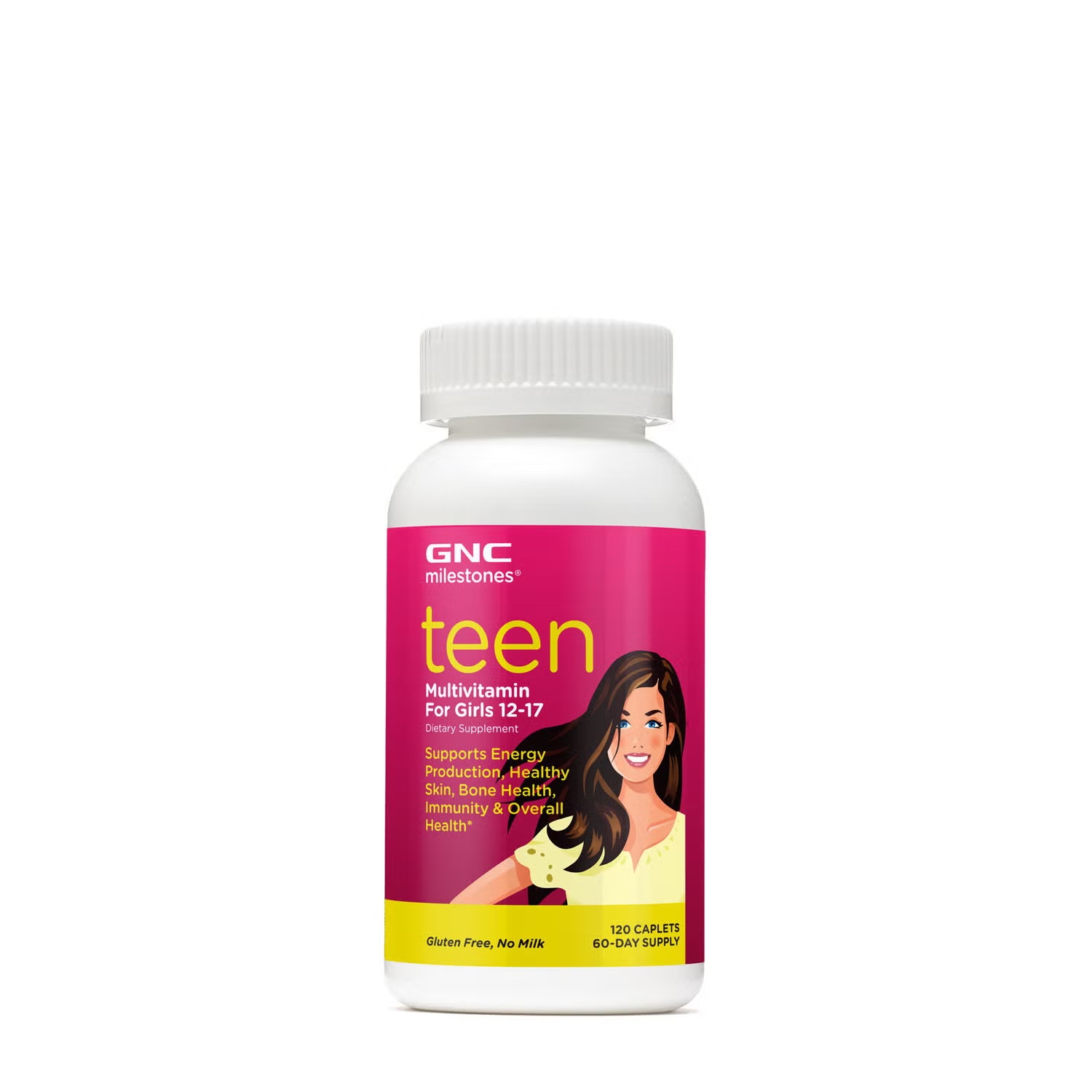 Teen - Multivitamin For Girls 12-17 - 120 Caplets (60 Servings)