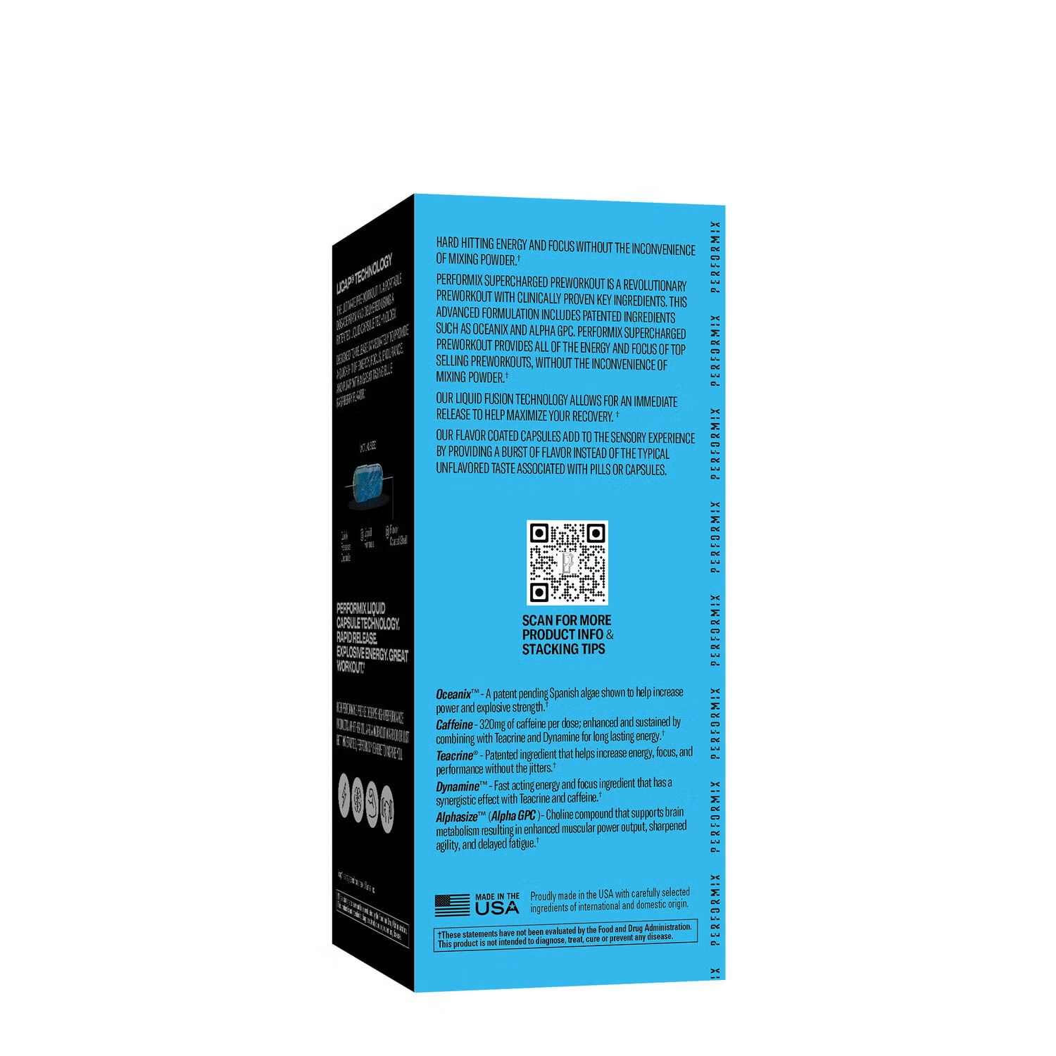 Supercharged Preworkout - Blue Raspberry - 60 Capsules (30 Servings) 3 Supercharged Preworkout - Blue Raspberry - 60 Capsules (30 Servings)