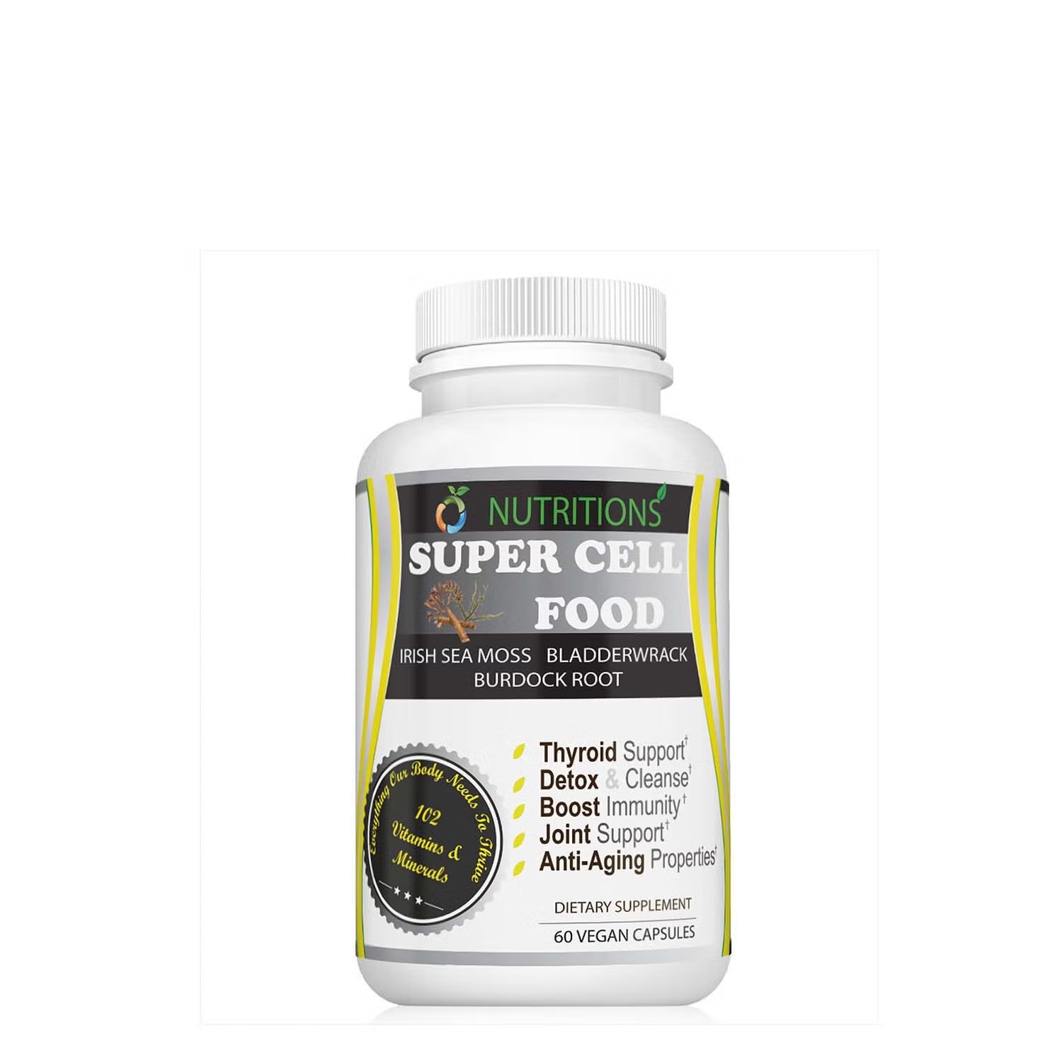 Super Cell Food - 60 Vegan Capsules (30 Servings)