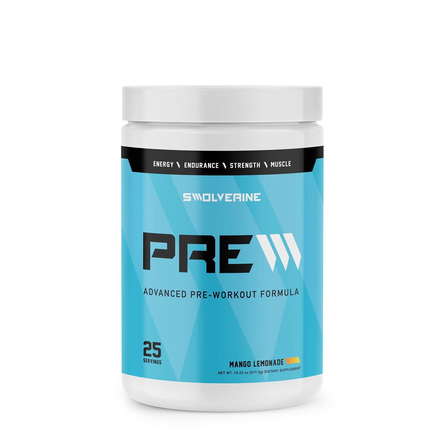 Advanced Pre-Workout Formula - Mango Lemonade (25 Servings)