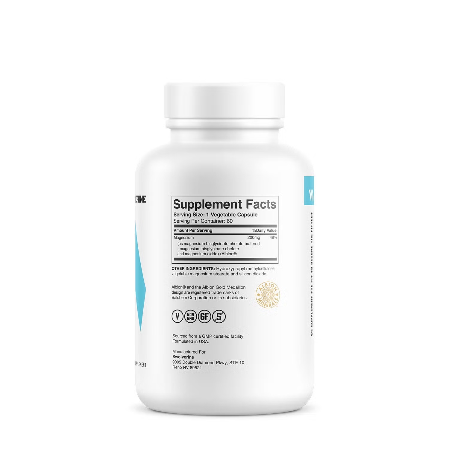 Magnesium Bisglycinate (60 Capsules) 2 Magnesium Bisglycinate (60 Capsules)