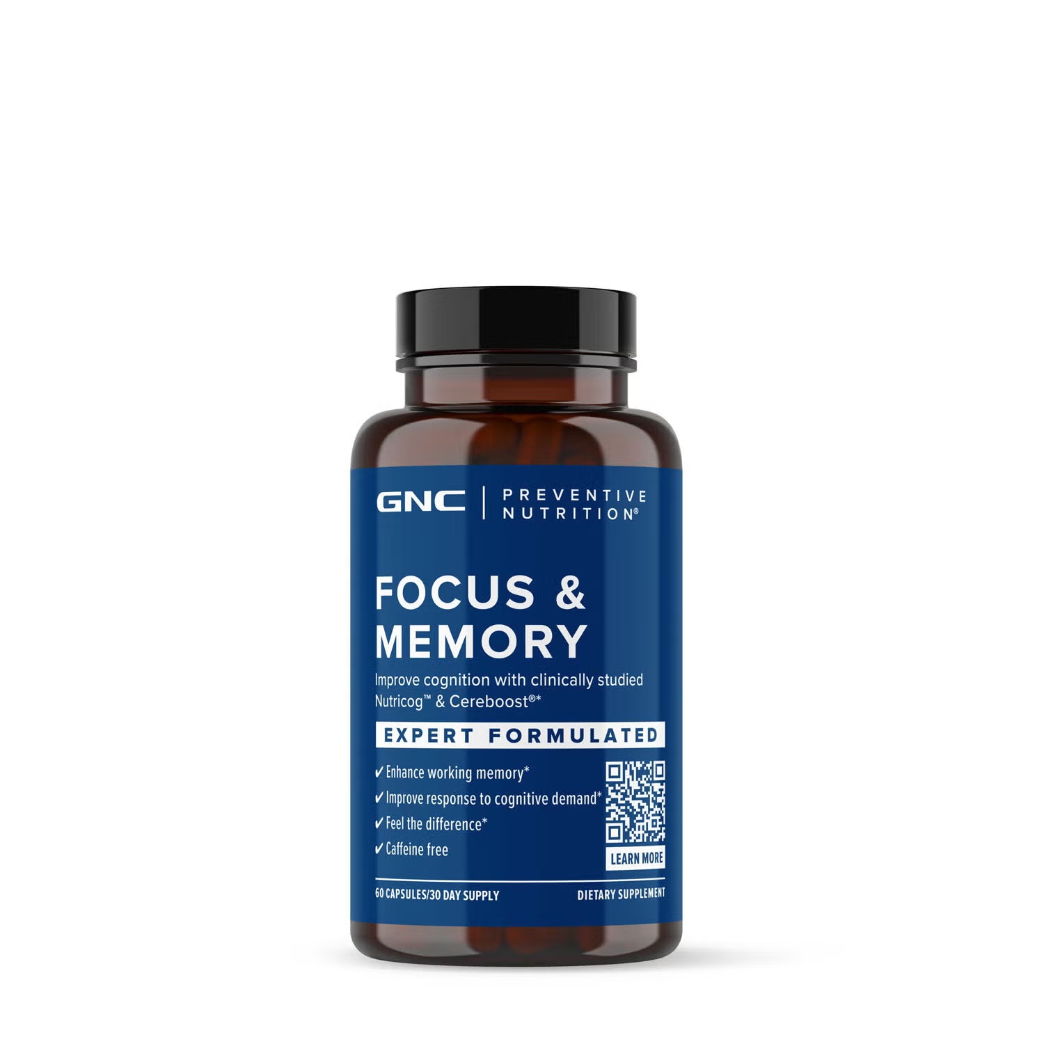Focus and Memory - 60 Capsules (30 Servings)