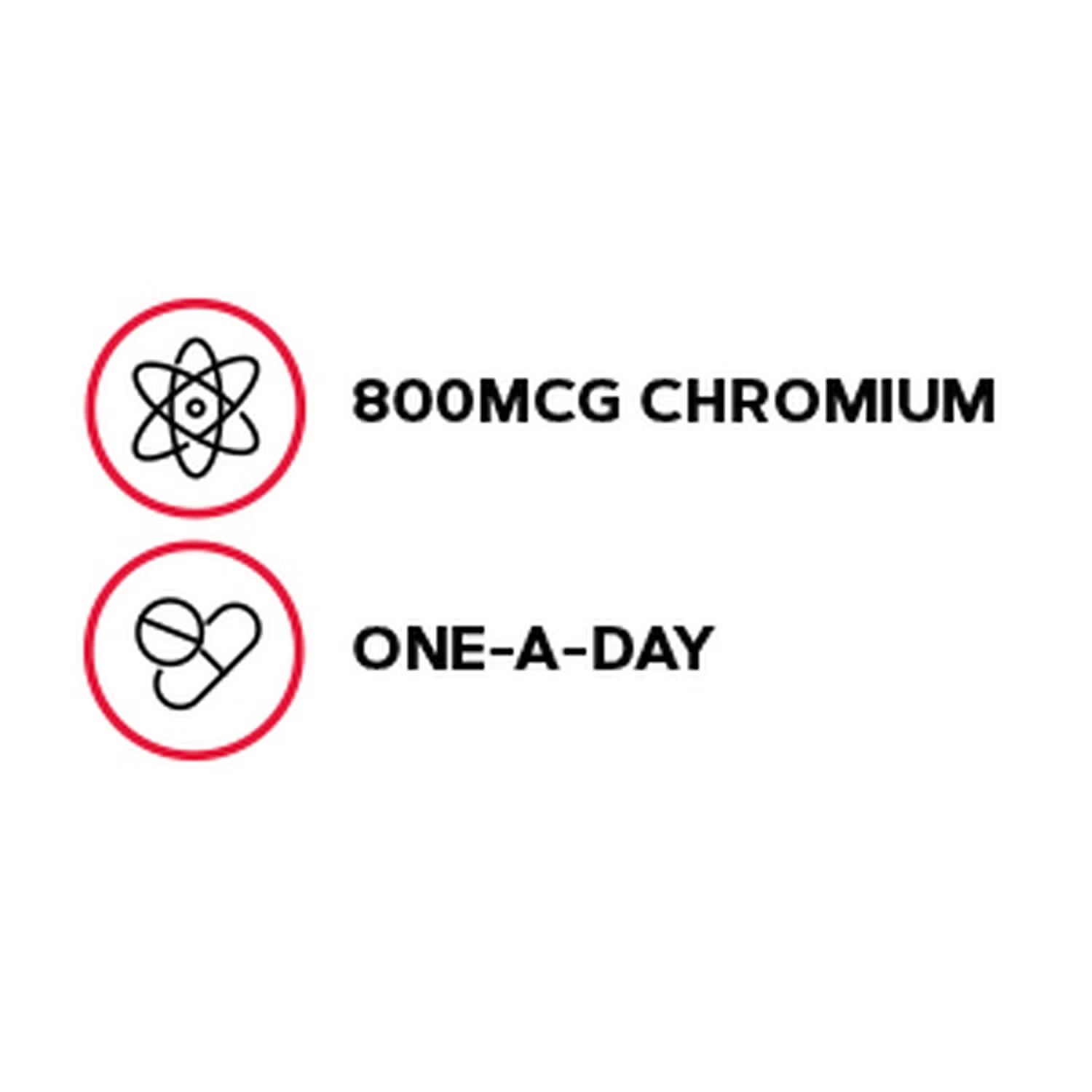Ultra Chromium Picolinate® 800 mcg - 60 Capsules (60 Servings)