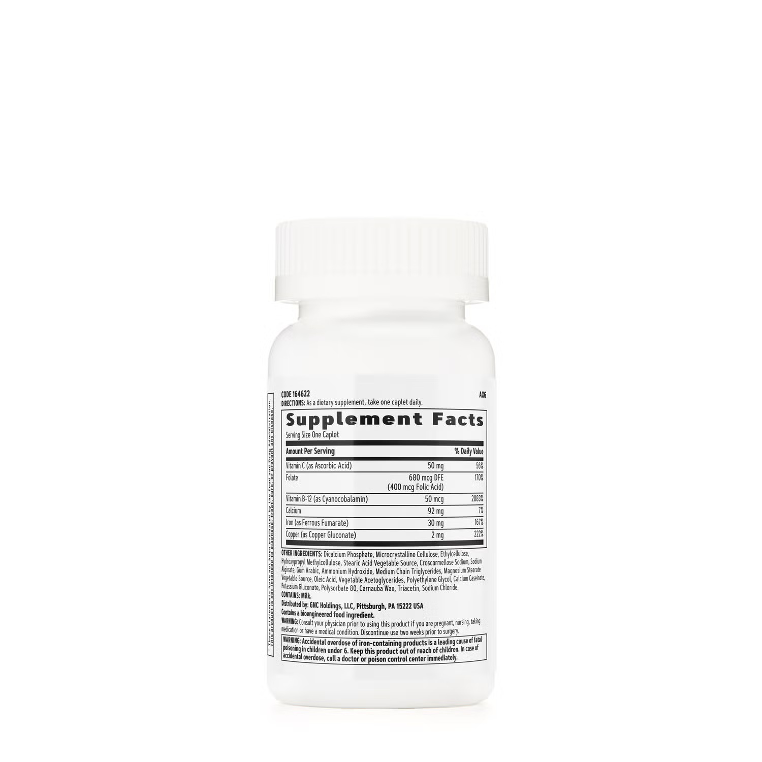 Iron Complete™ - 60 Caplets (60 Servings)