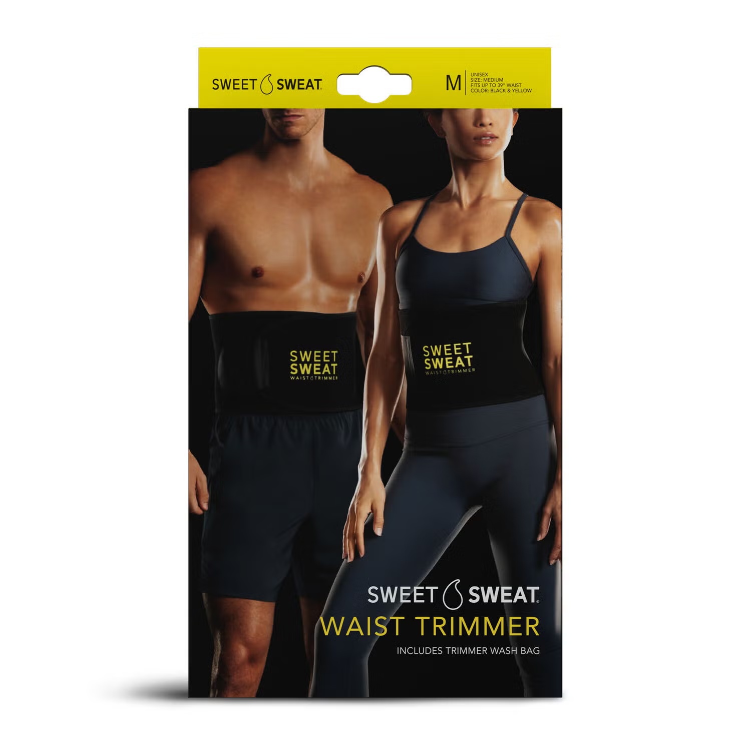 Sweet Sweat Waist Trimmer - Yellow