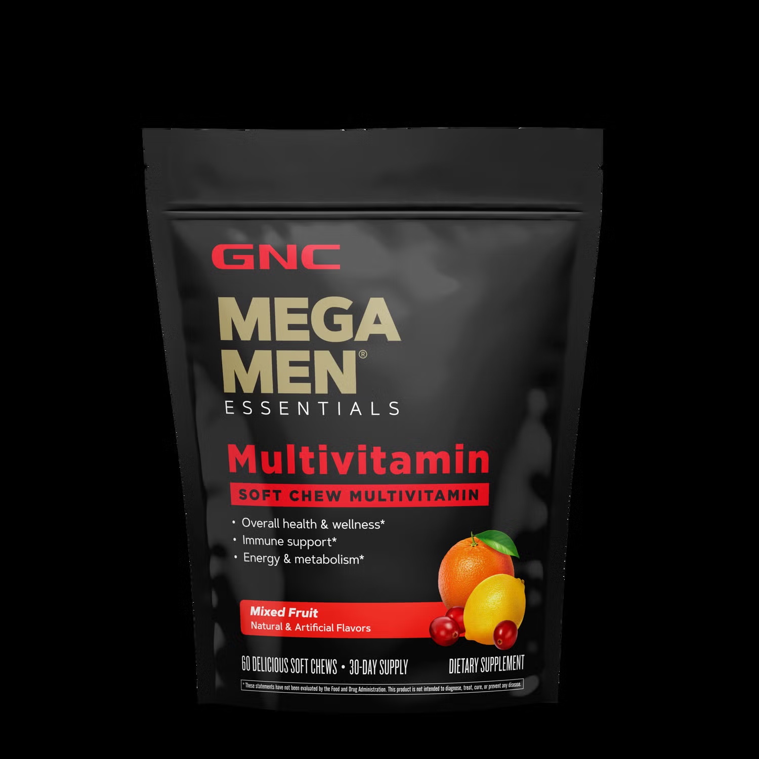 Soft Chew Multivitamin - Mixed Fruit - 60 Soft Chews (30 Servings)