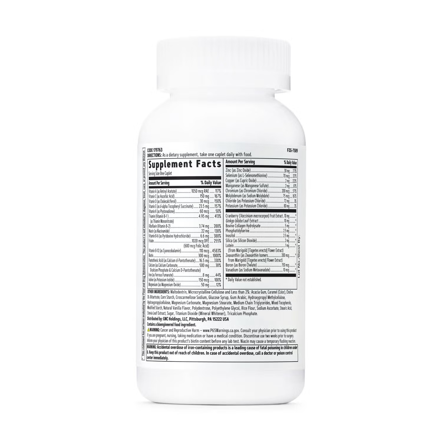 One Daily Multivitamin 50 Plus - 60 Caplets (60 Servings)