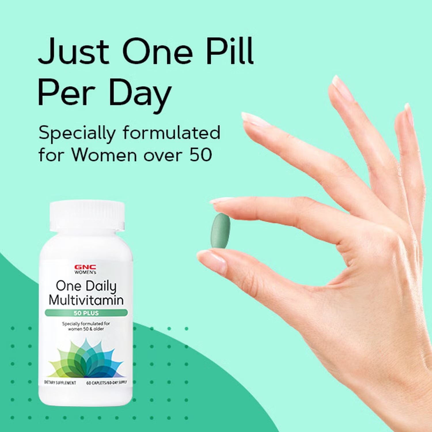 One Daily Multivitamin 50 Plus - 60 Caplets (60 Servings) 4 One Daily Multivitamin 50 Plus - 60 Caplets (60 Servings)