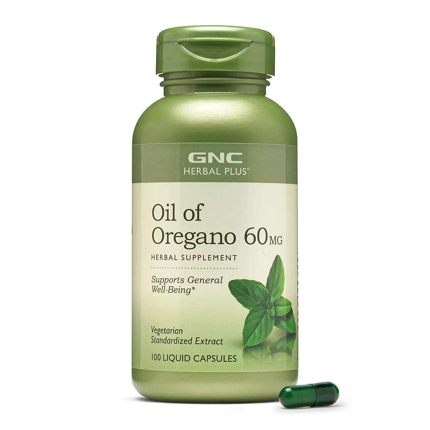 Oil of Oregano 60 mg - 100 Capsules (100 Servings)