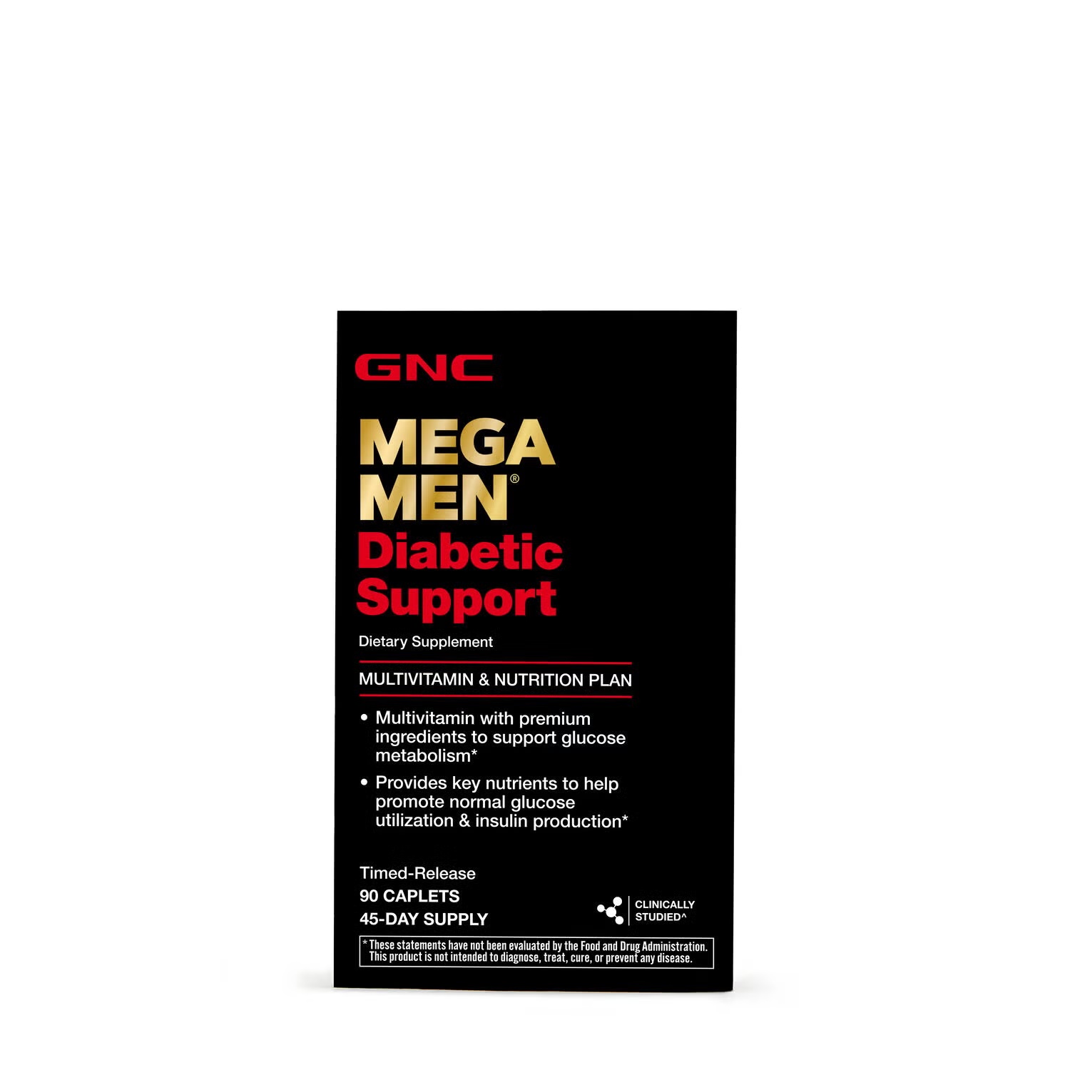 Diabetic Support - 90 Caplets (45 Servings)