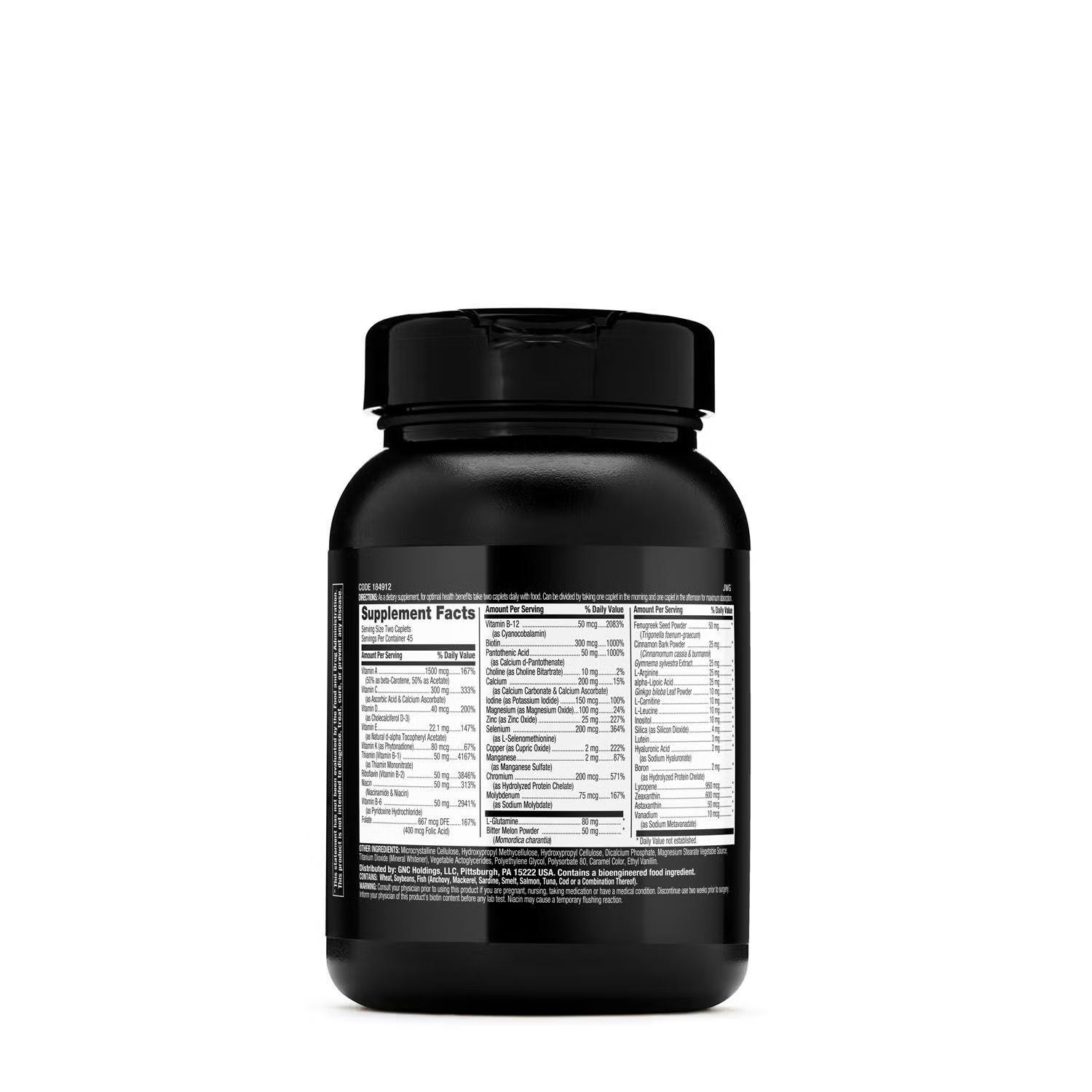 Diabetic Support - 90 Caplets (45 Servings) 5 Diabetic Support - 90 Caplets (45 Servings)