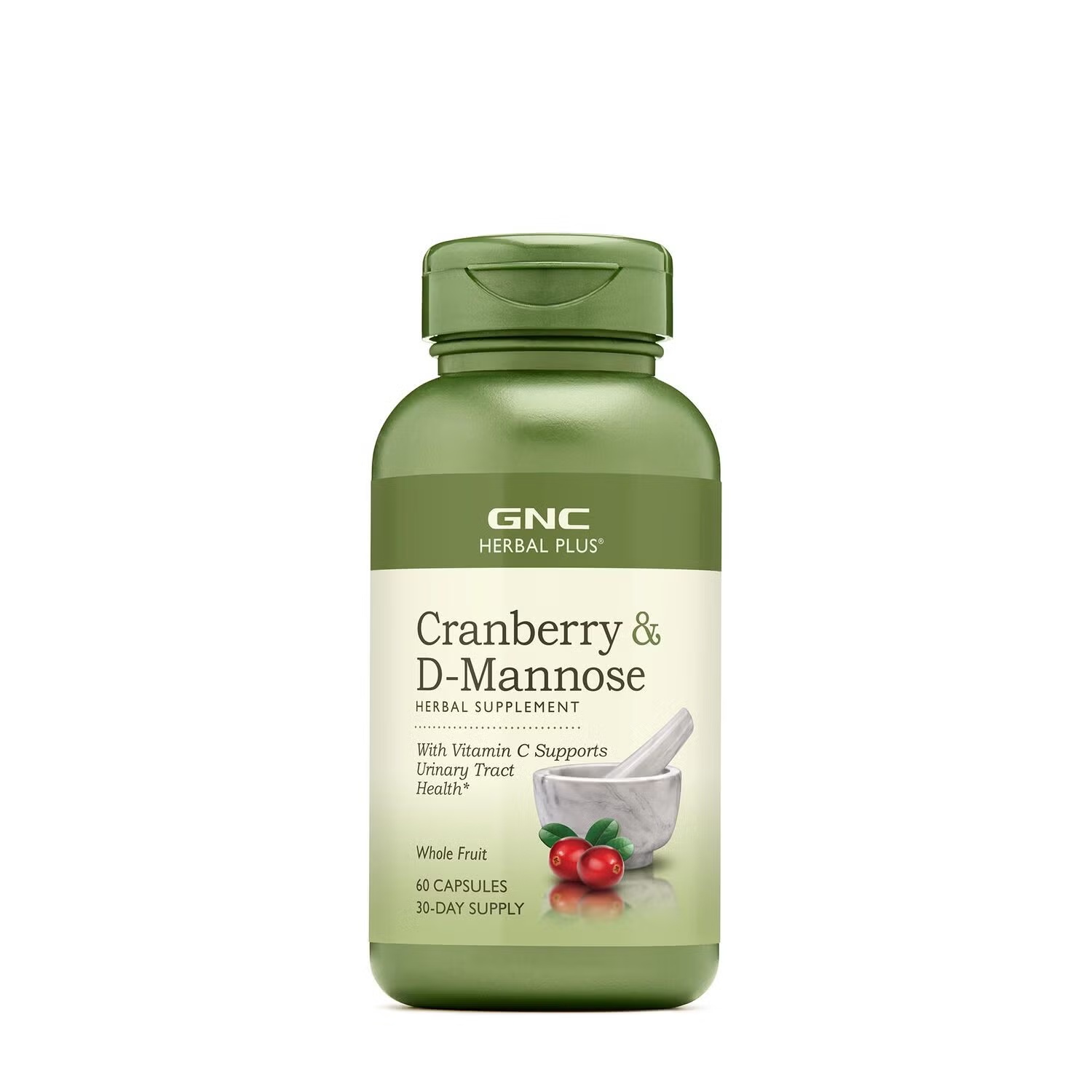 Cranberry & D-Mannose - 60 Capsules (30 Servings)